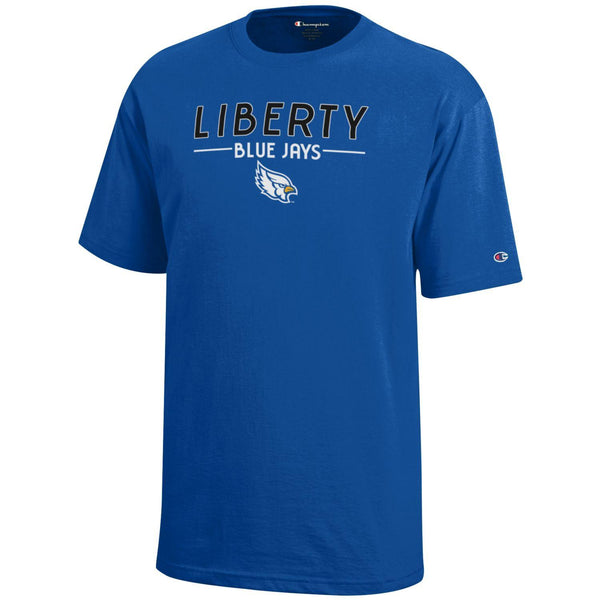 Liberty Blue Jays Youth Short Sleeve T-Shirt by Champion