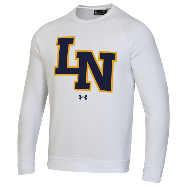 Liberty North Eagles WHITE LN Logo Crew Sweatshirt - Gear