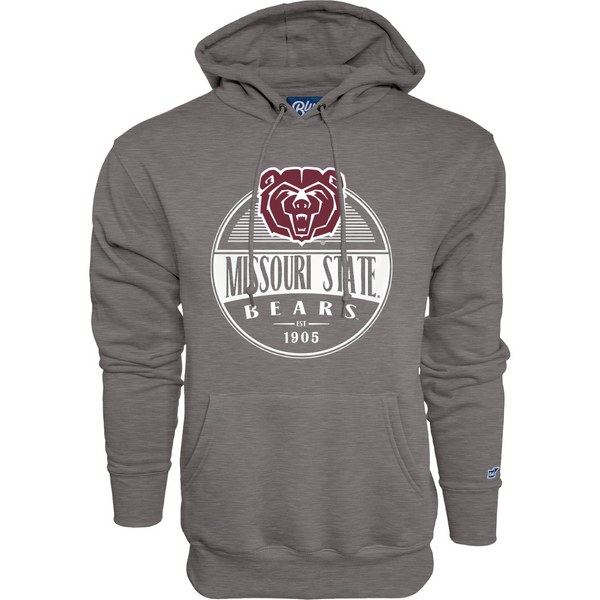 Missouri State University Gray Hamden Hooded Sweatshirt by Blue 84